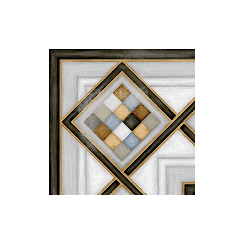 Pombo 3 Multicolor 20cm x 20cm Wall & Floor Tile