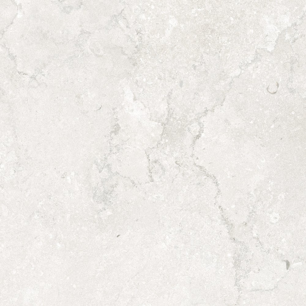 Portland Stone White 90cm x 90cm Wall and Floor Tile