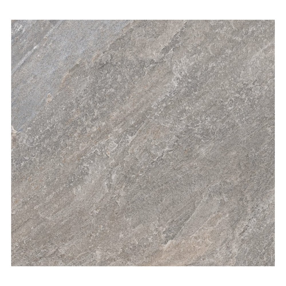 Quartz Stone Grey Matt 60cm x 60cm Wall & Floor Tile