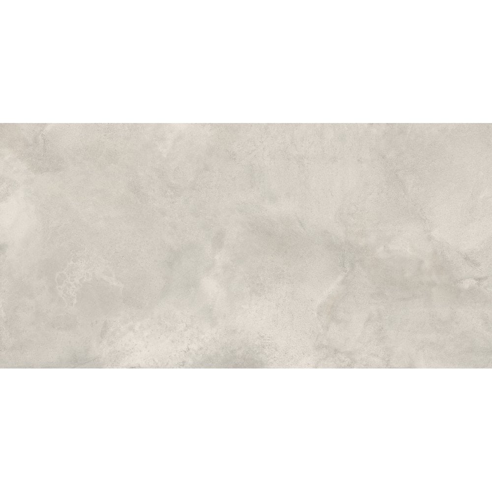 Quenos Matt White 59.8cm x 119.8cm Wall & Floor Tile