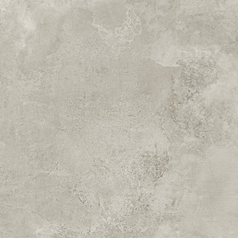 Quenos Semi Polished Light Grey 79.8cm x 79.8cm Floor Tile