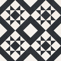 Retro Black Feature Floor 33cm x 33cm Floor Tile