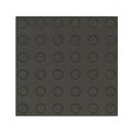 Round Studs Black 14.6cm x 14.6cm Floor Tile