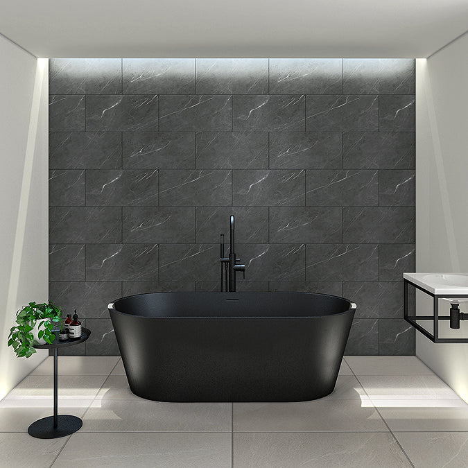 Orion Black Marble Luxury Click Vinyl 610 x 305