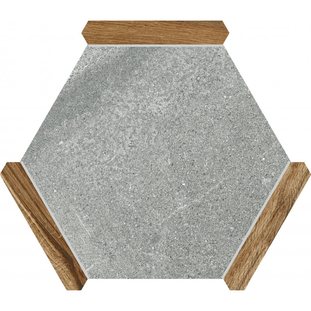Sacramento Gris Roble 22cm x 25cm Wall & Floor Tile