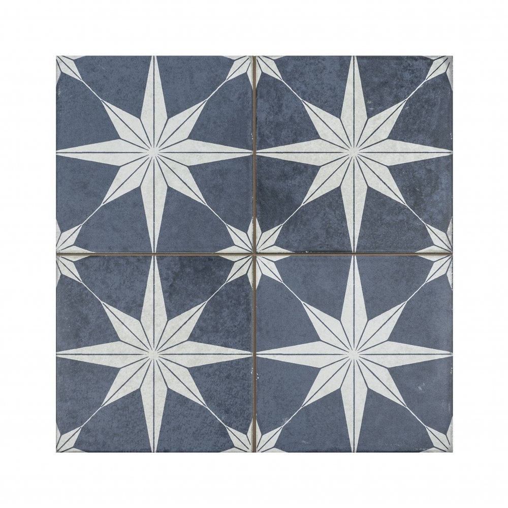Scintilla Sky Pattern 45cm x 45cm Wall & Floor Tile