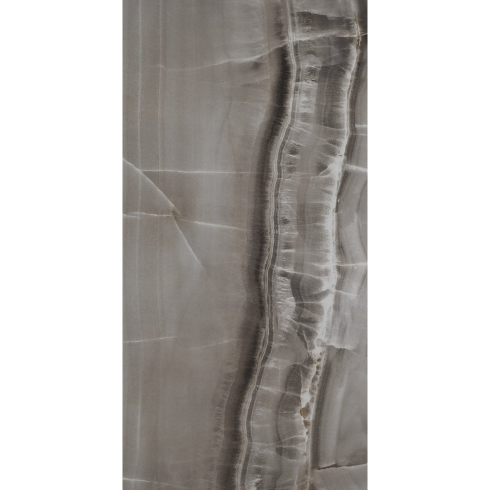 Sevilla Graphite Polished 42.7cm x 86.2cm Wall & Floor Tile
