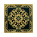 Solene Gold Key Decor 60cm x 60cm Wall and Floor Tile