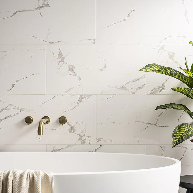 Tomar Gloss Marble Effect Wall Tiles 300 x 600mm