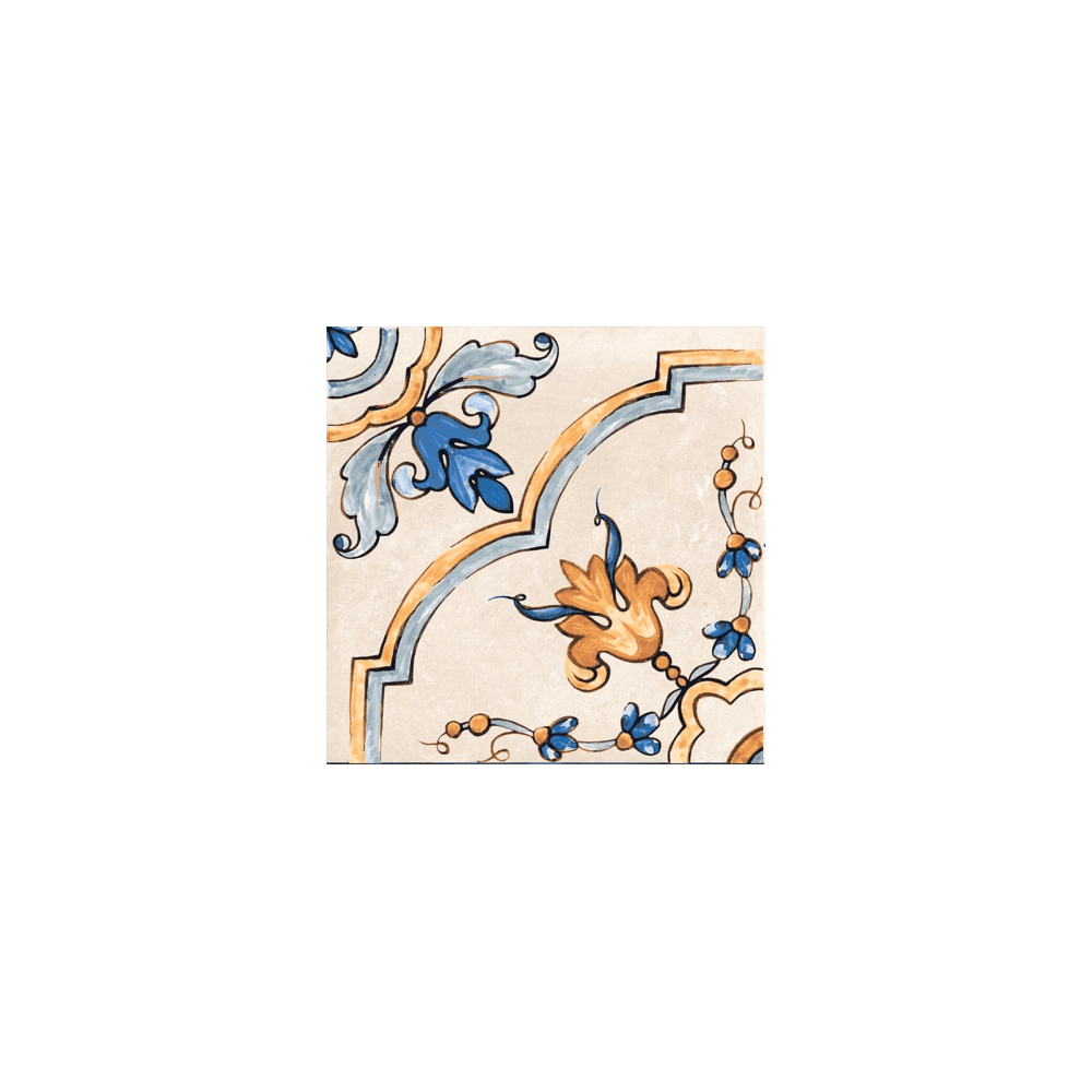 Tuscany Glotto Deco Mix 20.3cm x 20.3cm Wall & Floor Tile