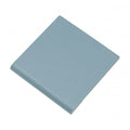 Unglazed Blue Bull Nose Quarry 9.6cm x 9.6cm Floor Tile