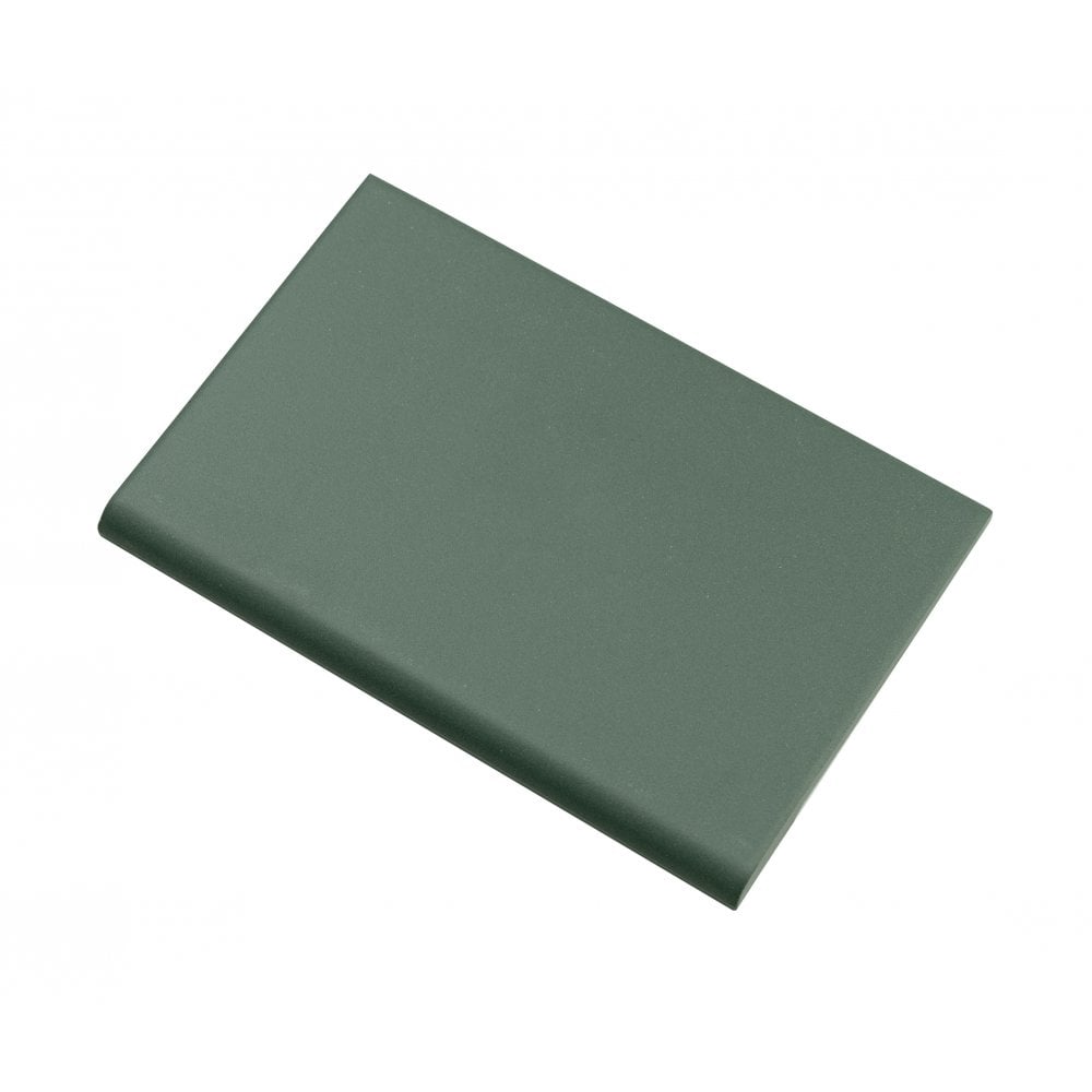 Unglazed Victorian Green Bull Nose Quarry 9.6cm x 14.6cm Floor Tile