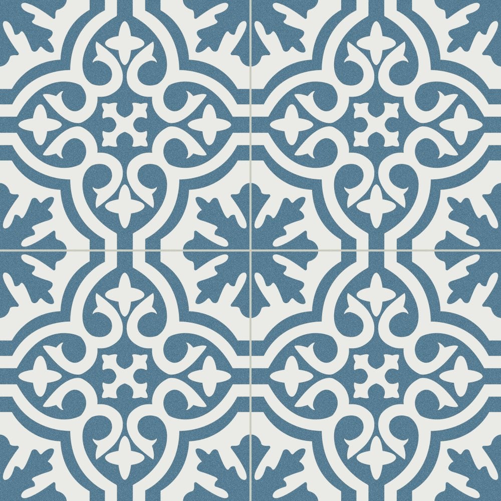 Venice Blue 45cm x 45cm Wall and Floor Tile