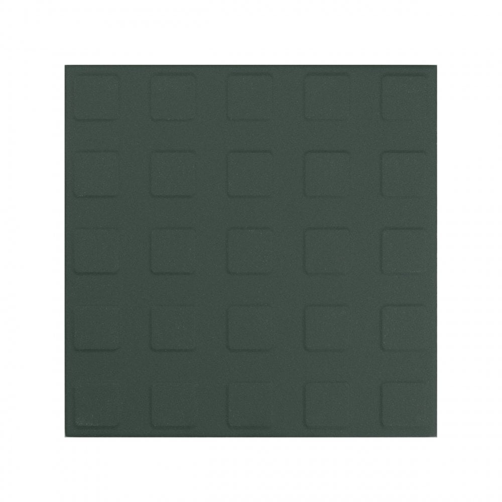 Victorian Green with Square Studs 14.6cm x 14.6cm Floor Tile