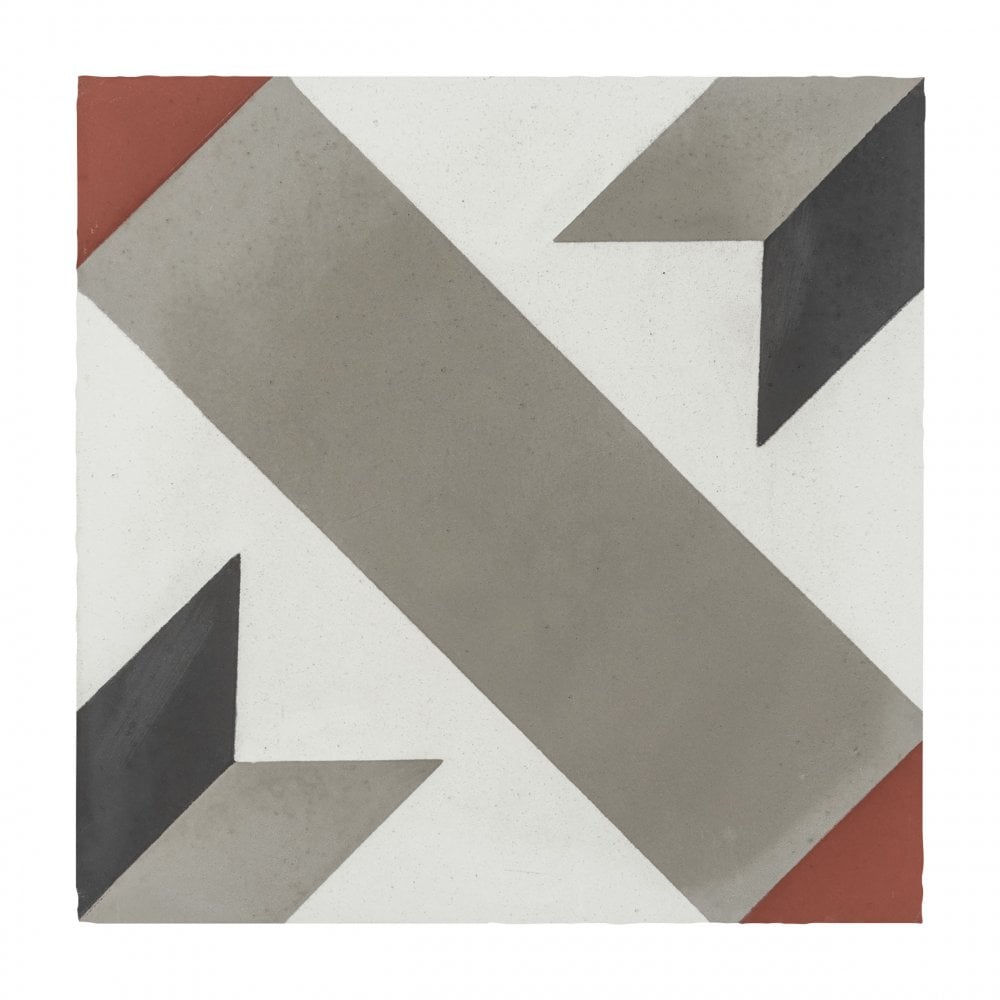 Vintage Arrow 20cm x 20cm Wall & Floor Tile
