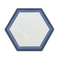 Vintage Hexagon Blue 20cm x 20cm Wall & Floor Tile