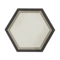 Vintage Hexagon Grey 20cm x 20cm Wall & Floor Tile