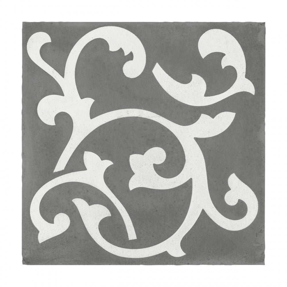 Vintage Legend Dark 20cm x 20cm Wall & Floor Tile