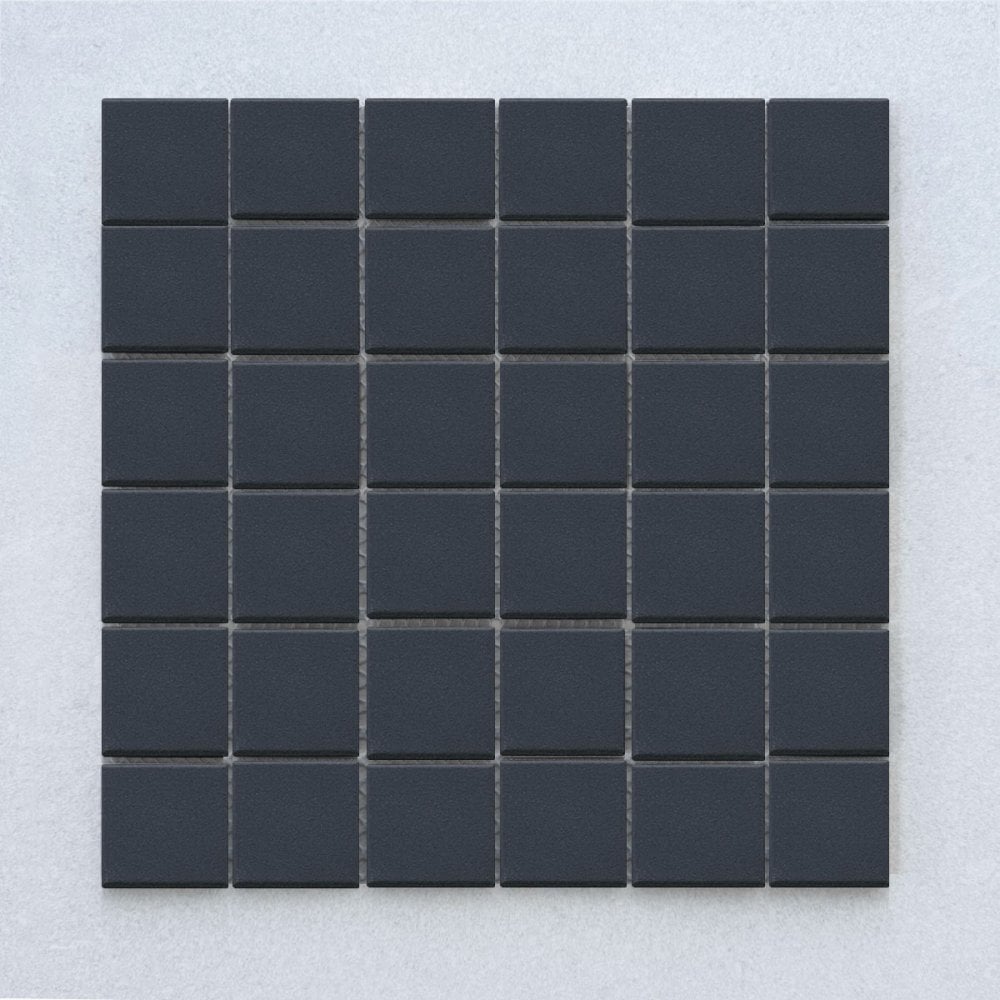 Winston Midnight 30.6cm x 30.6cm (4.8cm x 4.8cm) Mosaic Tile