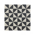 Winston Snow and Midnight Matlock 27.5cm x 27.5cm Mosaic Tile