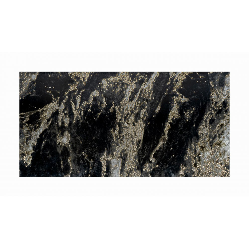 Ziya Crystal Black 45cm x 90cm Wall and Floor Tile